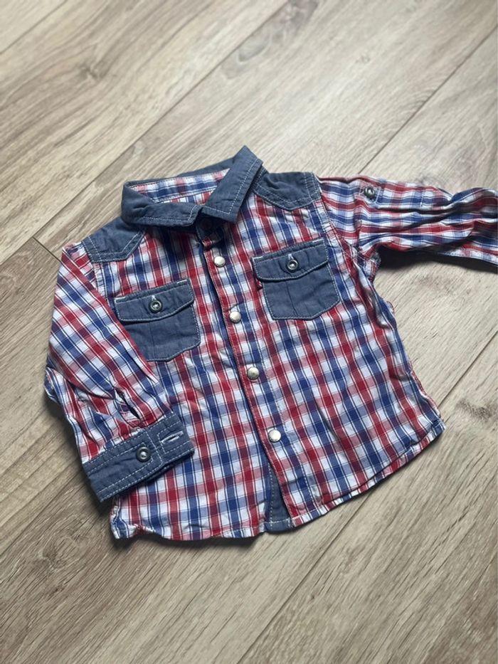 Chemise manches longues Levi’s 6 mois - photo numéro 1