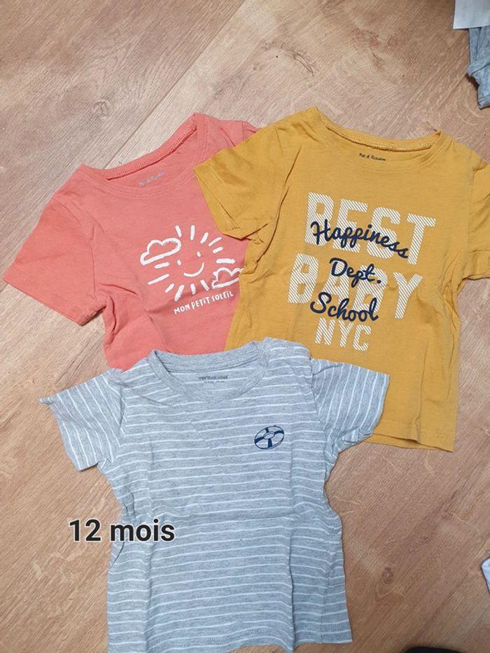 3 tee shirts