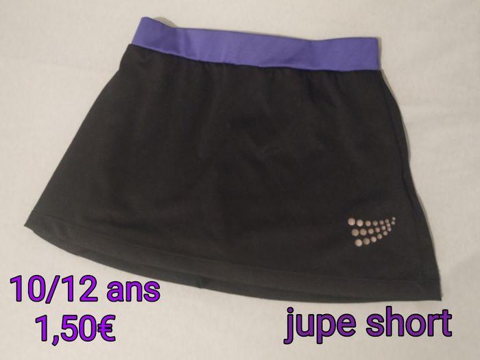 Jupe short 10/12 ans