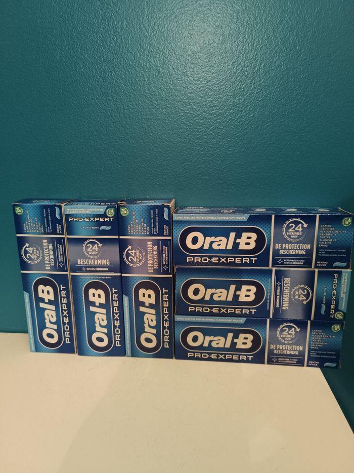 6 dentifrices oral b 75 ml