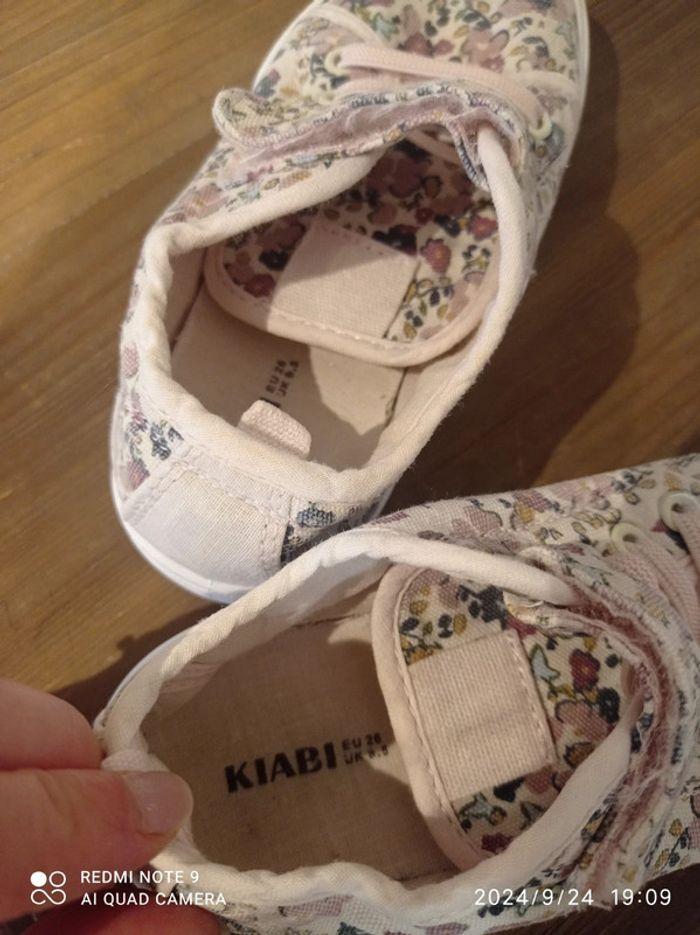 Baskets en toile liberty Kiabi t.26 - photo numéro 5