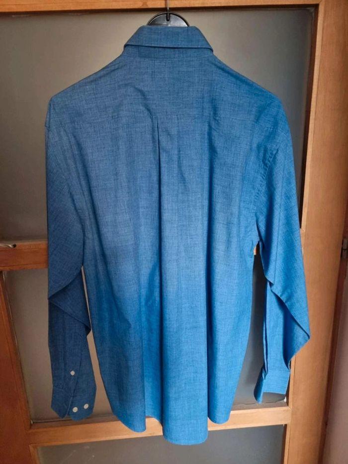 Chemise  bleue taille 4 41/42 Gil  d'Auray - photo numéro 2