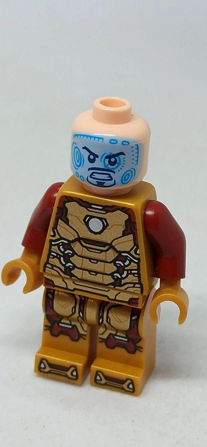 Homme figurine uniforme Iron man lego - photo numéro 1