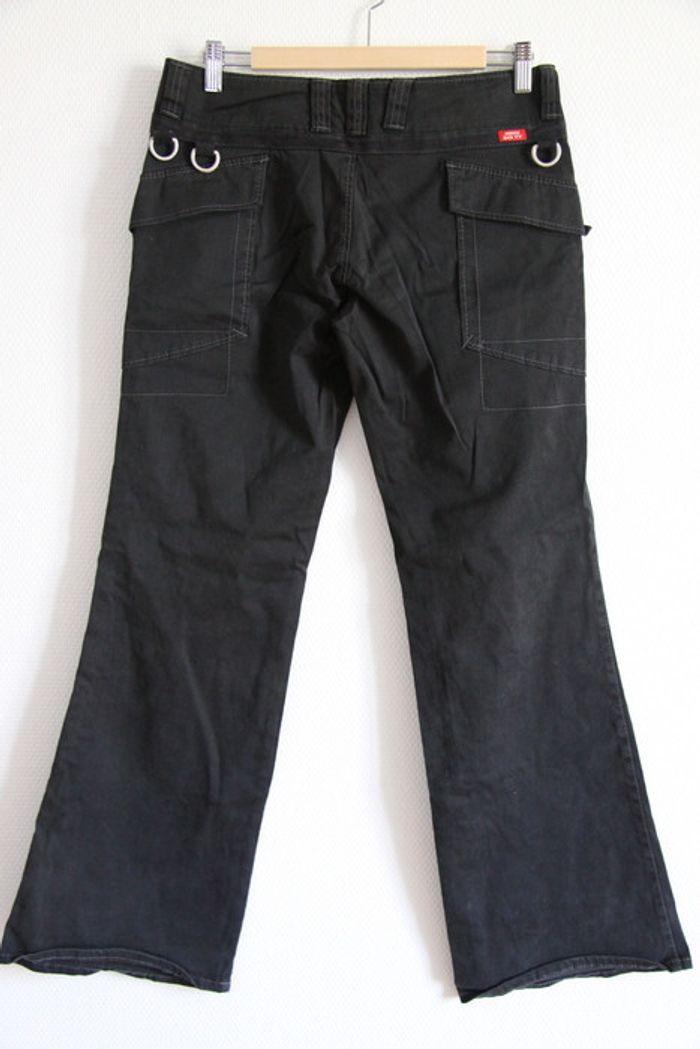 Vintage y2k pantalon large boocut noir Miss Sixty neuf taille 30 - photo numéro 3