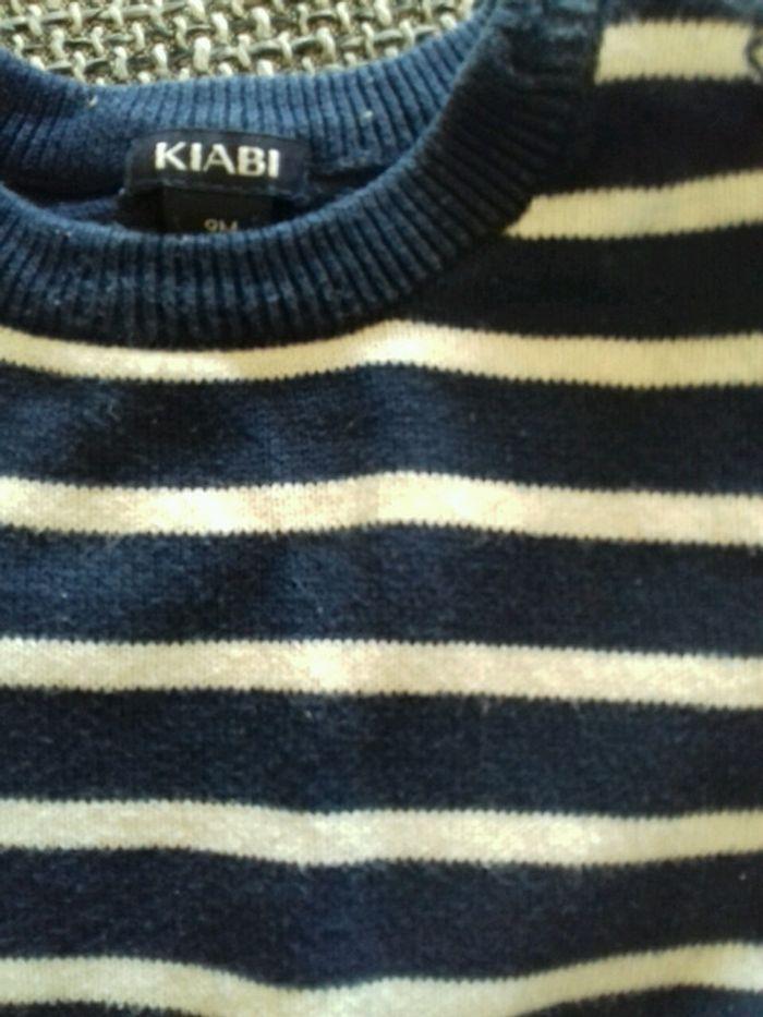 petit pull kiabi 9m tbe - photo numéro 3