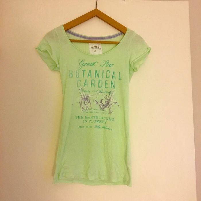 tee shirt vert h&m