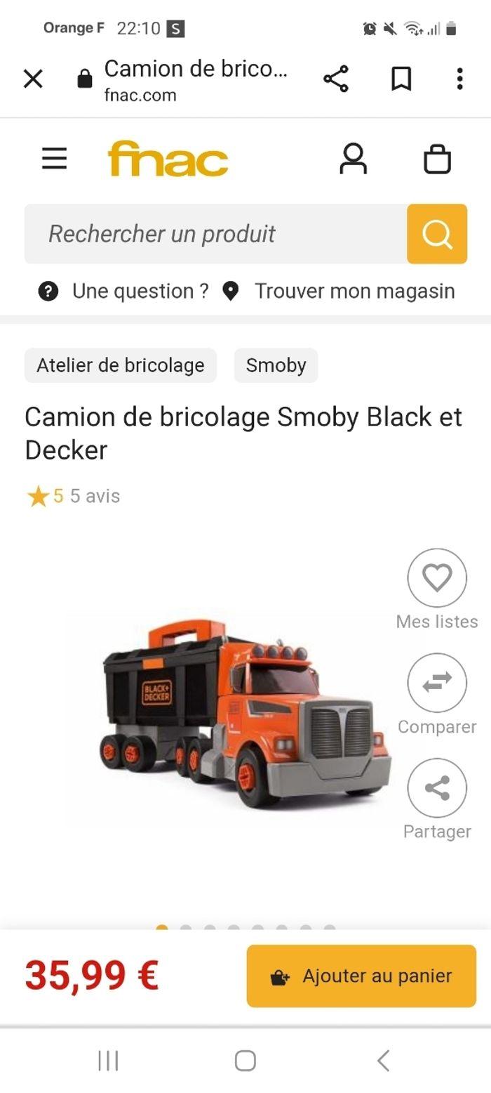 Camion black et decker - photo numéro 3