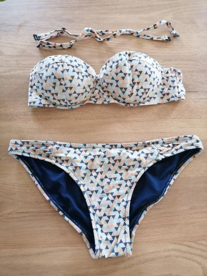 Maillot de bain deux pièces en 36