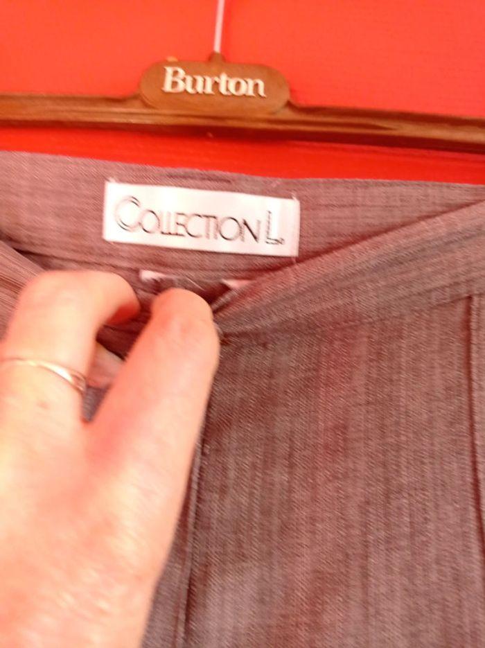 Pantalon Collection L Marron taille 42 - photo numéro 2