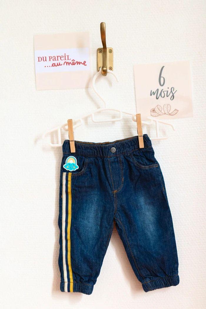 Pantalon jean, DPAM, 6 mois - photo numéro 1