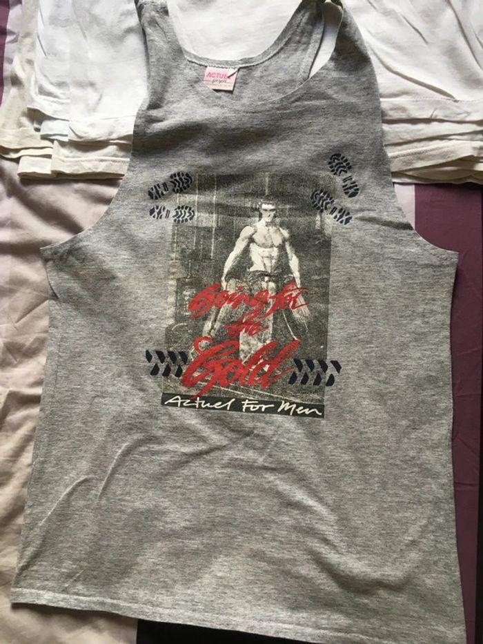 Rare Tee Shirt Marcel Sexy Homme musculation sport S lgbtqia+ - photo numéro 2