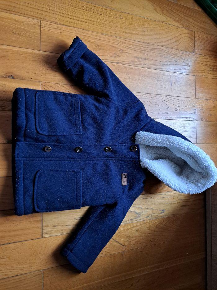 manteau bleu marine - photo numéro 1