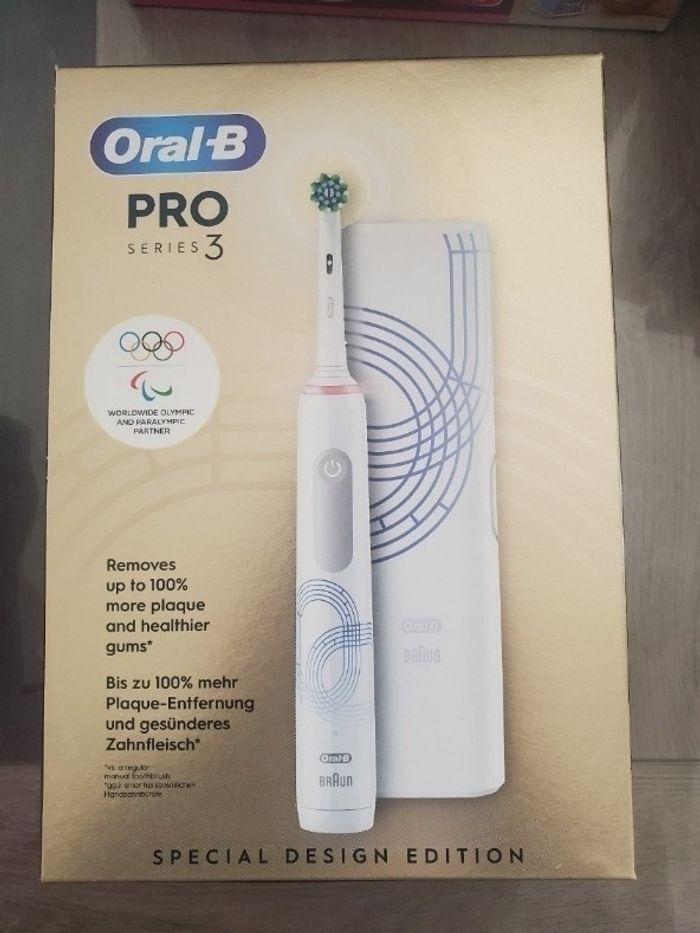 Braun Oral B PRO 3 Édition Limitée J.O 2024.