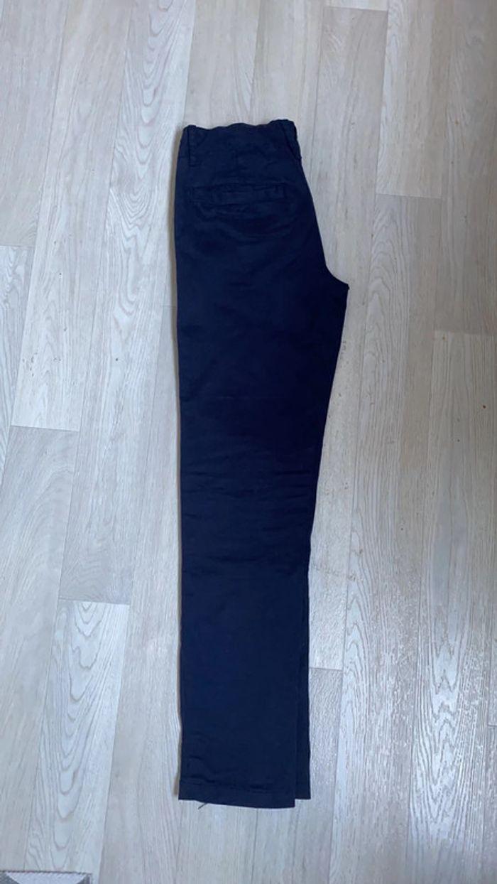 Pantalon chino bleu - photo numéro 1