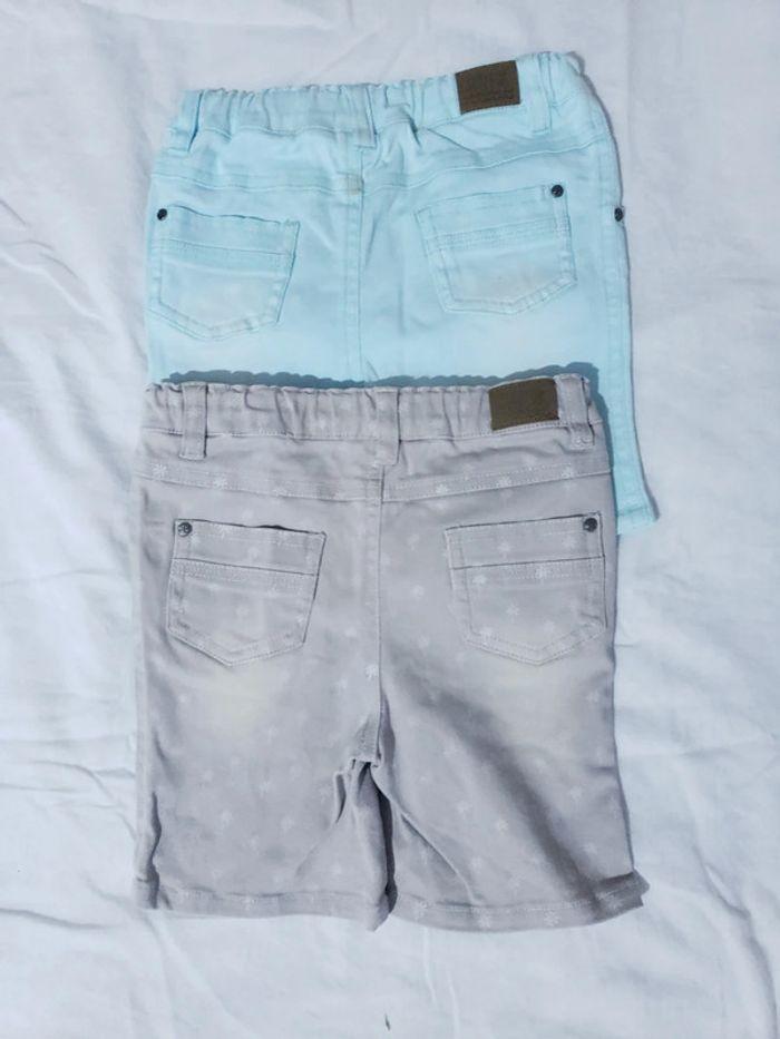 Lot 2 shorts 24 mois garçon surfeur été vacances - photo numéro 4