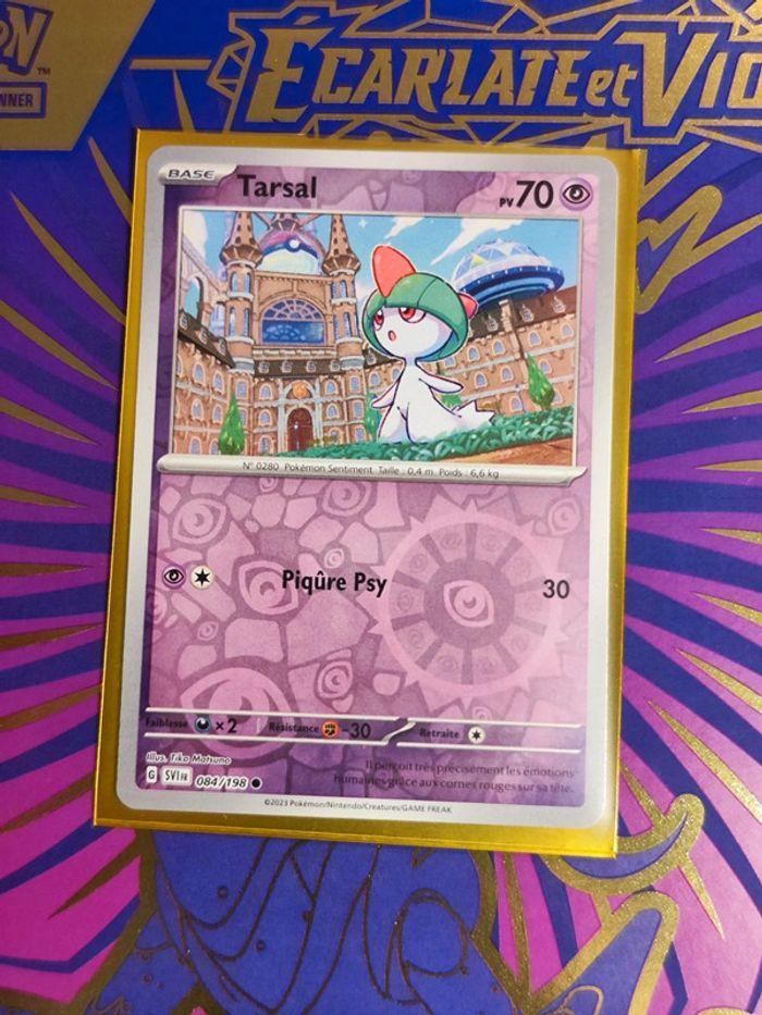 Tarsal reverse carte pokémon écarlate et violet