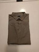 Chemise unie grise homme xxl