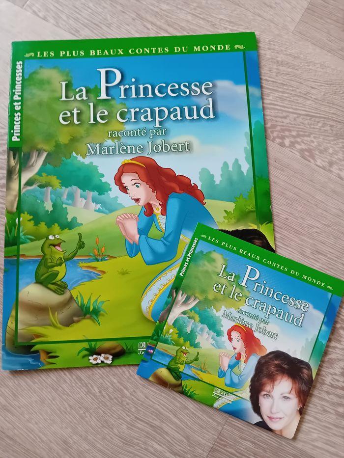 Ĺivre la princesse et le crapaud raconté par marlene jobert - photo numéro 1