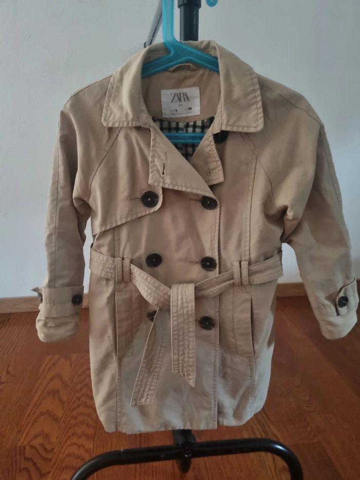 Trench beige zara kids - photo numéro 1