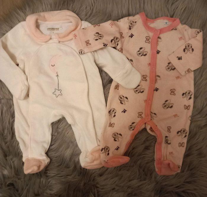 Lot de 2 pyjamas 1mois - photo numéro 1