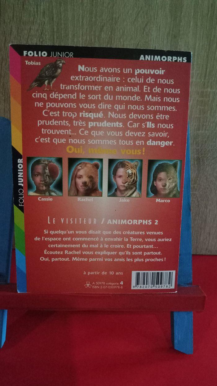 Animorphs, tome 2 : Le visiteur (folio junior) - photo numéro 2