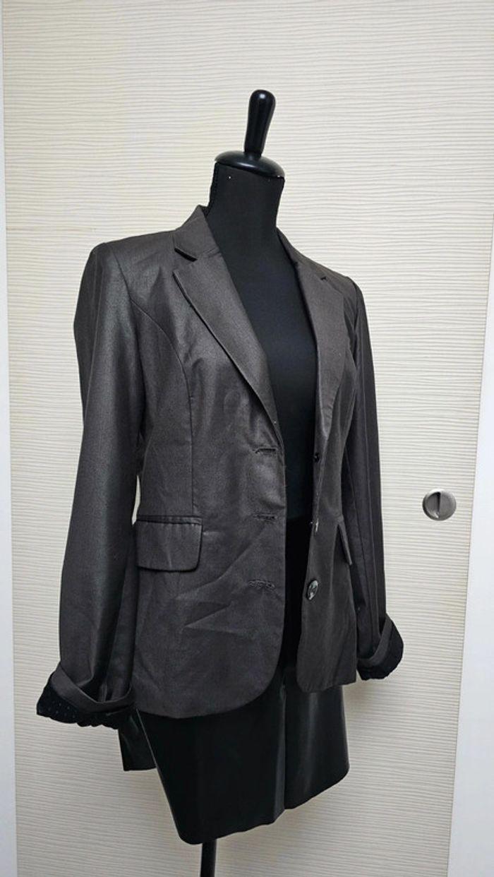 Veste blazer grise Vila - photo numéro 4