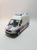 Burago Mercedes-Benz Sprinter Police Nationale 1/48