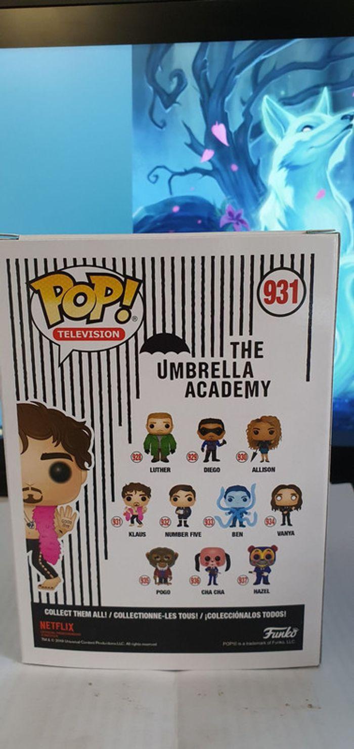 Funko pop ! Umbrella Academy - Klaus # 931 - photo numéro 3