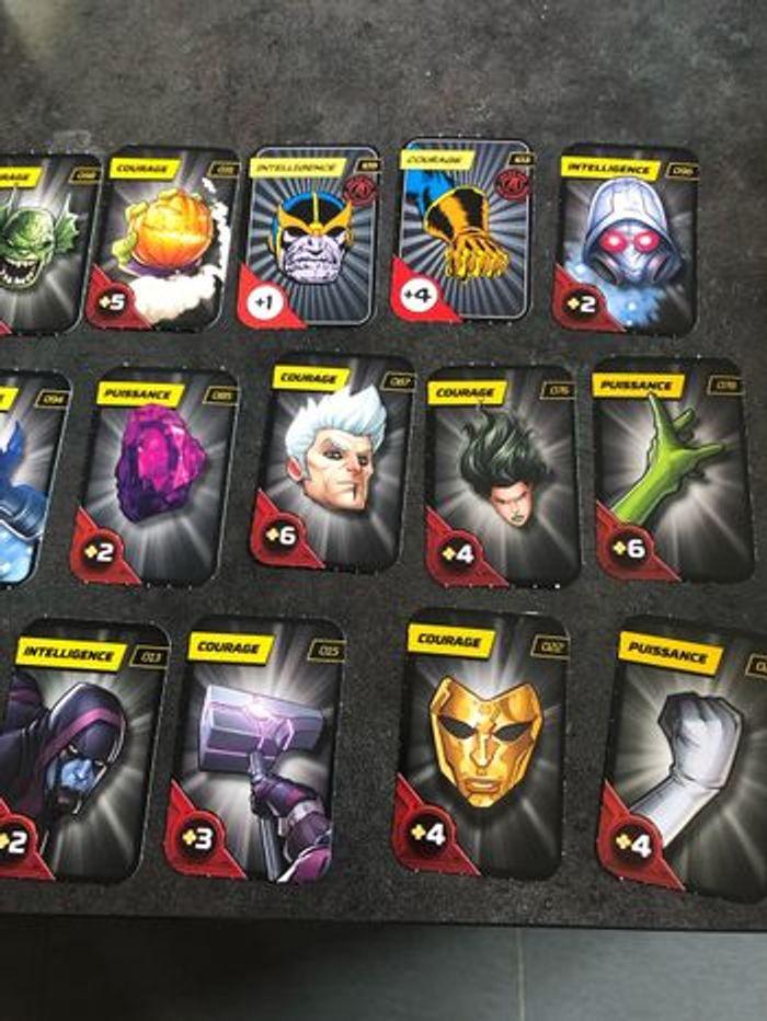 21 cartes Marvel Courage et Puissance - photo numéro 4