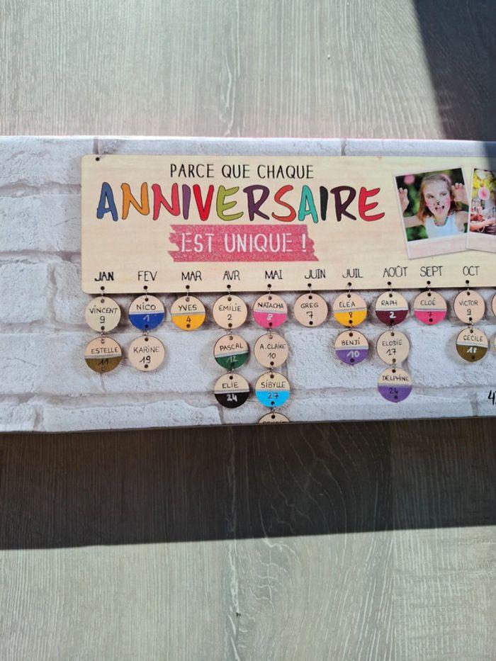 Calendrier des anniversaires - neuf - photo numéro 3