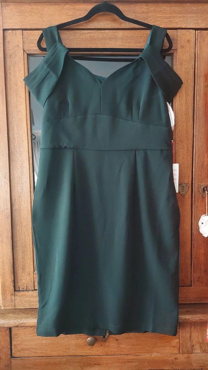 Robe verte de ceremonie Jolie Moi Eur 44 - photo numéro 2