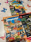 Lot de 3 magazine Lego, playmobil et Pokémon