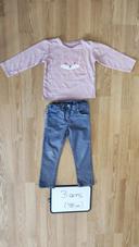 T-shirt manches longues et pantalon taille 3 ans