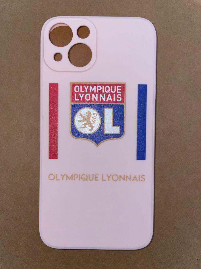 Coque iPhone 13 - Lyon 🔴🔵- 5 coloris disponibles - photo numéro 5