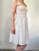 Robe été blanche à pois taille 36 💖