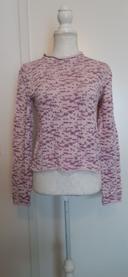 Pull rose mauve