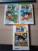 Les 3 premiers tomes de dragon ball SD