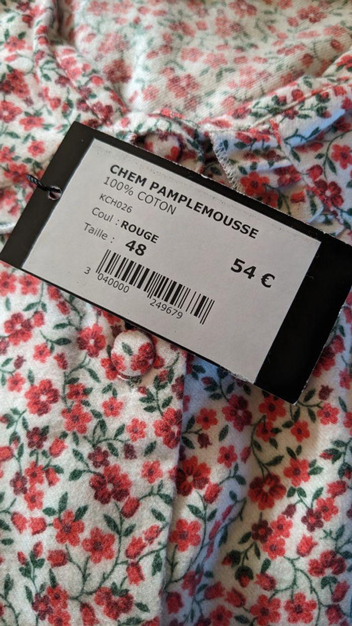 Chemise fleurie femme Mary Kimberley taille 48 - photo numéro 2