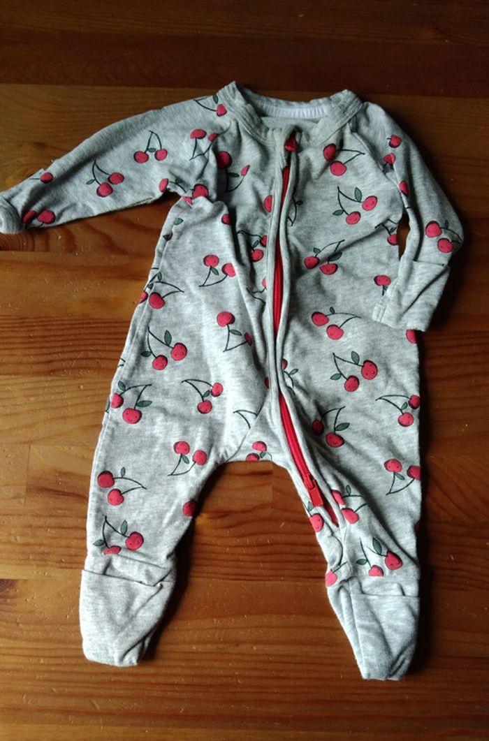 lot de 3  pyjamas léger - 1 mois - 53cm - photo numéro 2