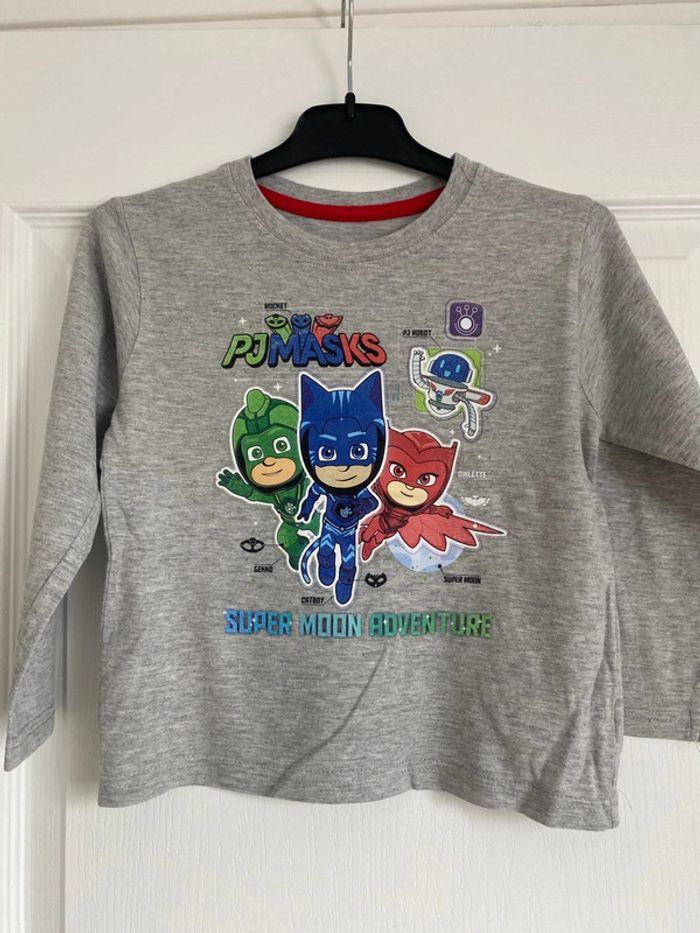 Haut pyjama pj Masks 4 ans - photo numéro 1