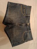 Mini short en jean Etam