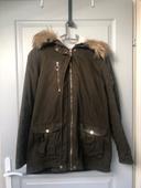 Manteau kaki taille M jennyfer