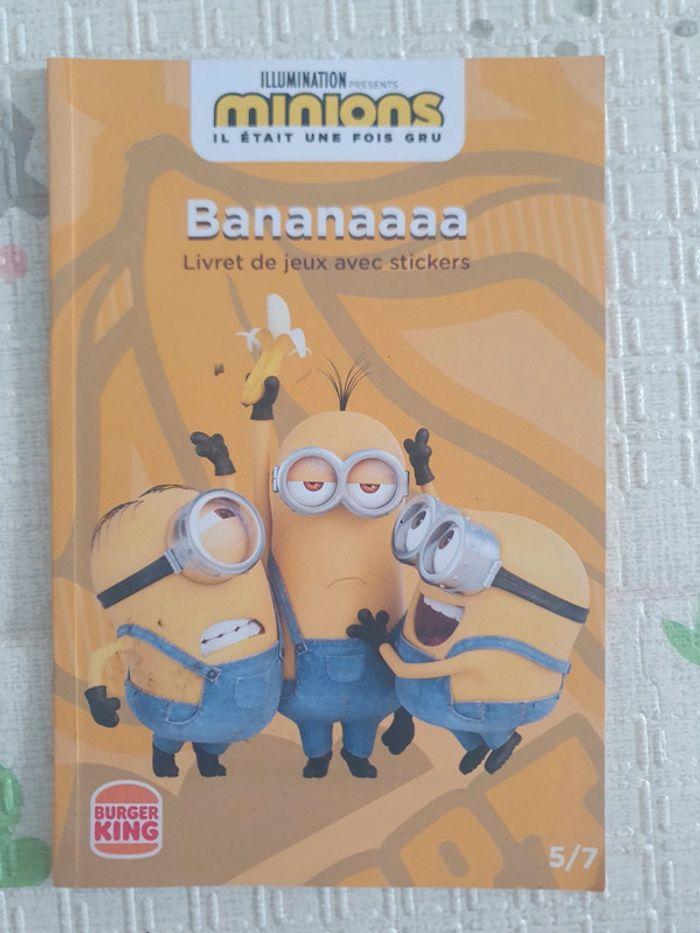 Livre minions Bananaaa BK - photo numéro 1