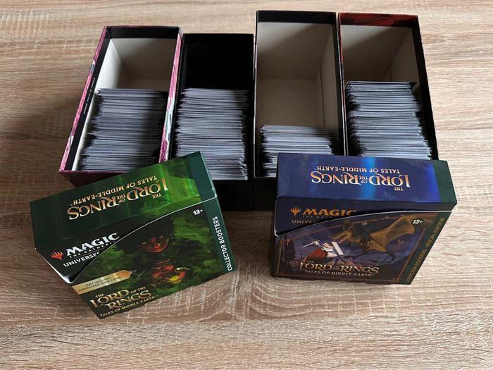 Lot de 700 cartes lord of the rings ( seigneur des anneaux) magic the gathering ENG - photo numéro 2