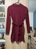 Robe pull bordeaux Tally Weijl - Taille M 38