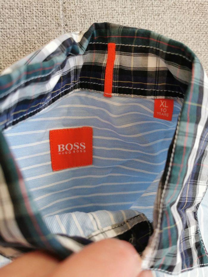 Chemise manches longues Hugo boss taille 10 ans - photo numéro 3