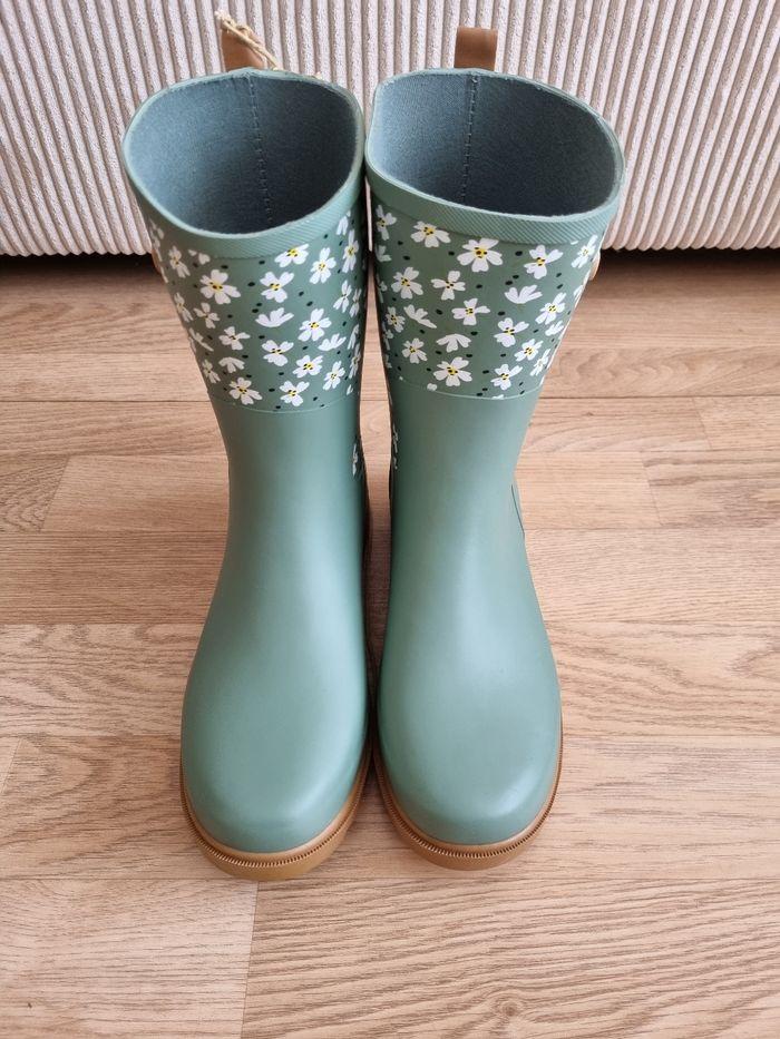 Bottes de pluie vert sauge blackfox taille 40 - photo numéro 1