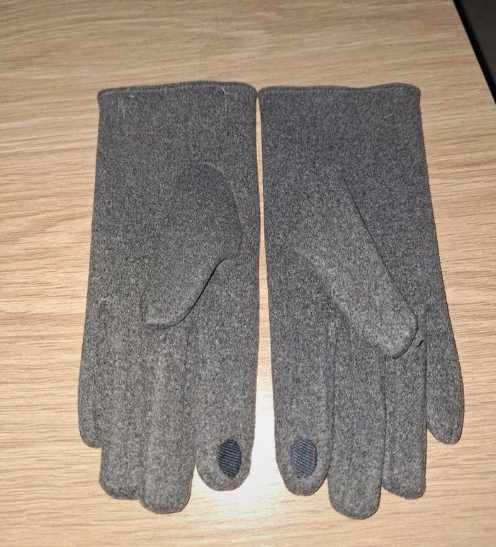 Gants gris de chez Promod - photo numéro 2