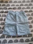 Short bleu clair. 6 mois