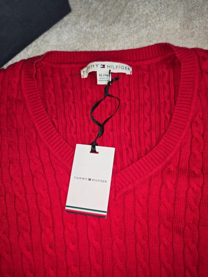 Tommy Hilfiger  pull torsadé  taille XL - photo numéro 11